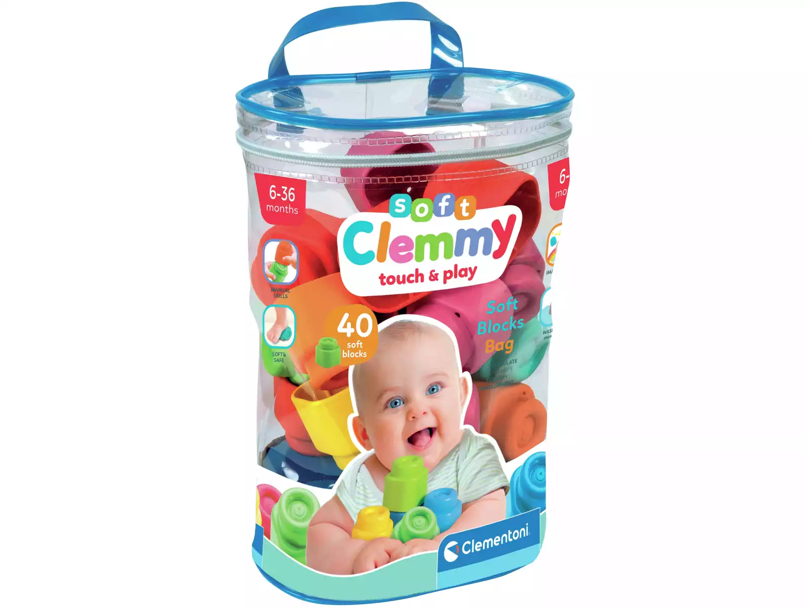 Soft Clemmy Saco c/ 40 blocos