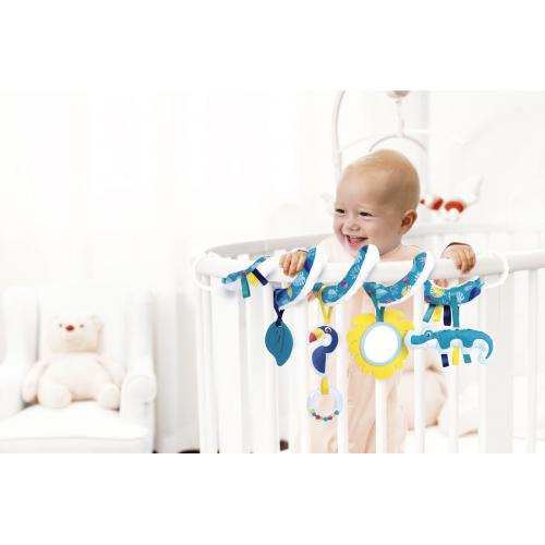 Espiral de Atividades Sensoriais - Crocodilo