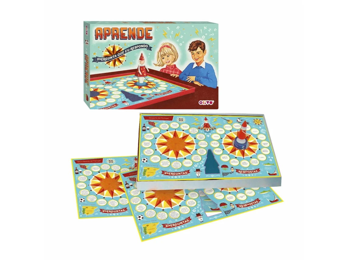 Jogo "aprende... pergunta que eu respondo" Olivo