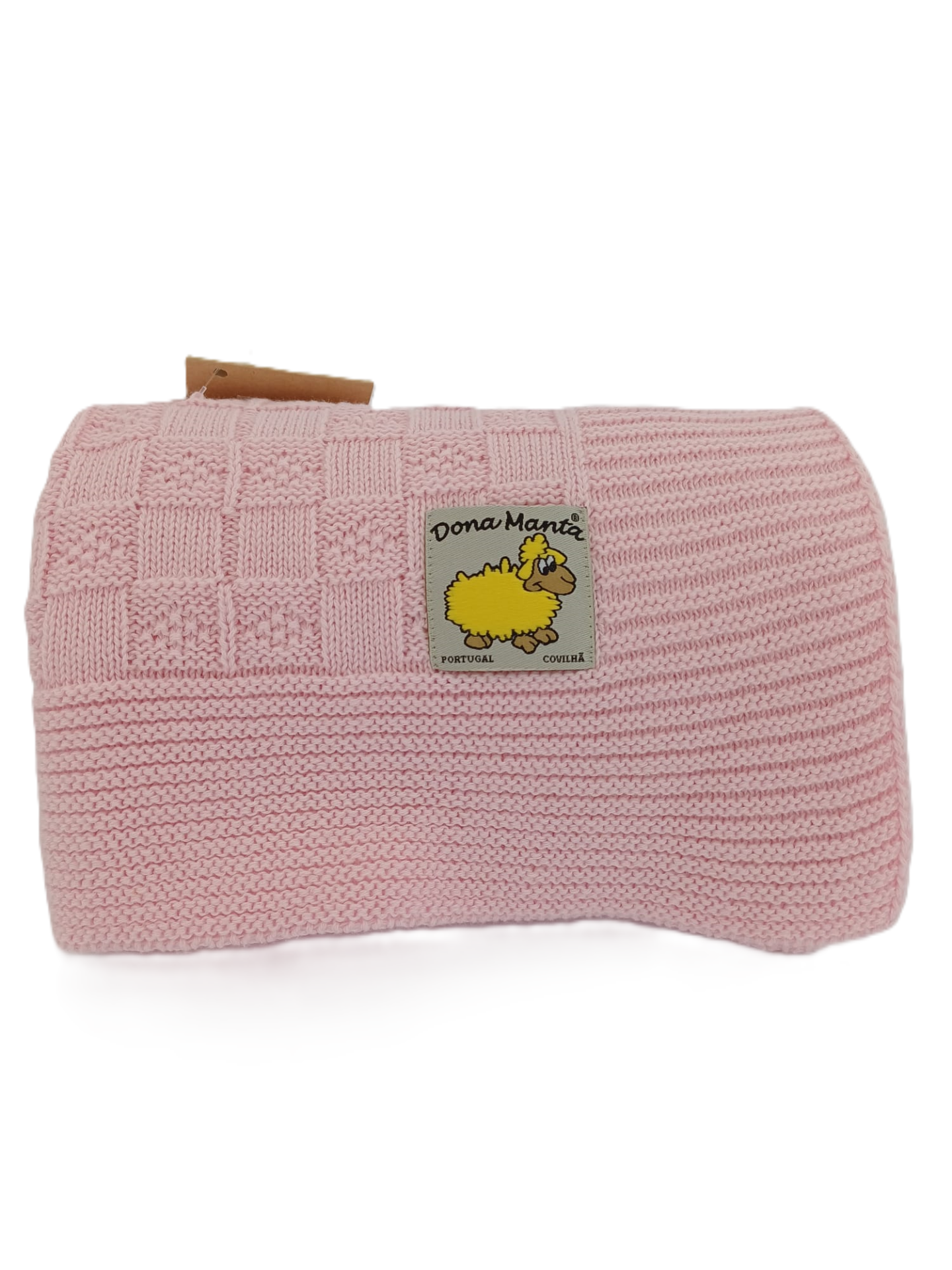 Manta Tricotada de Algodão para Bebé