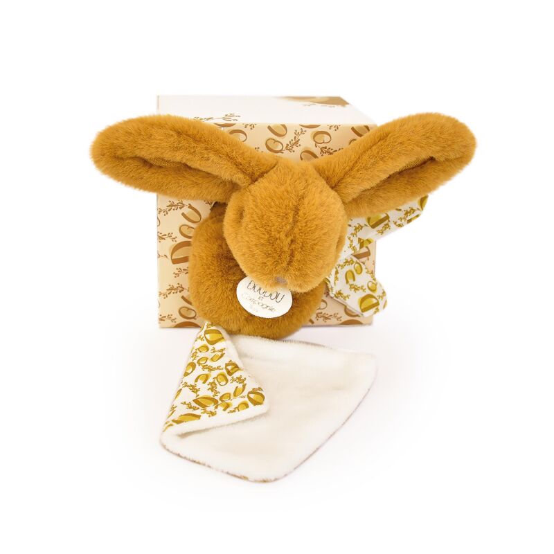 Doudou coelho mostarda Doudou et Compagnie
