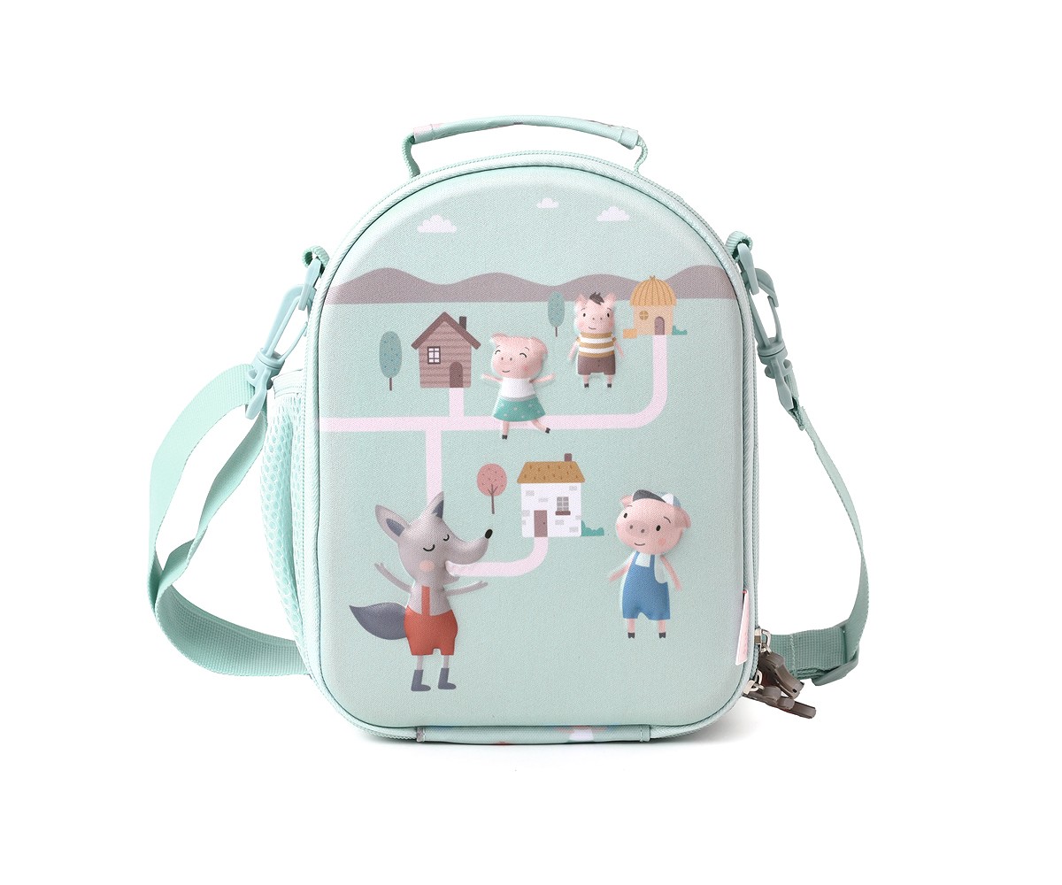 TUTETE Bolsa Térmica 3D The 3 Little Pigs