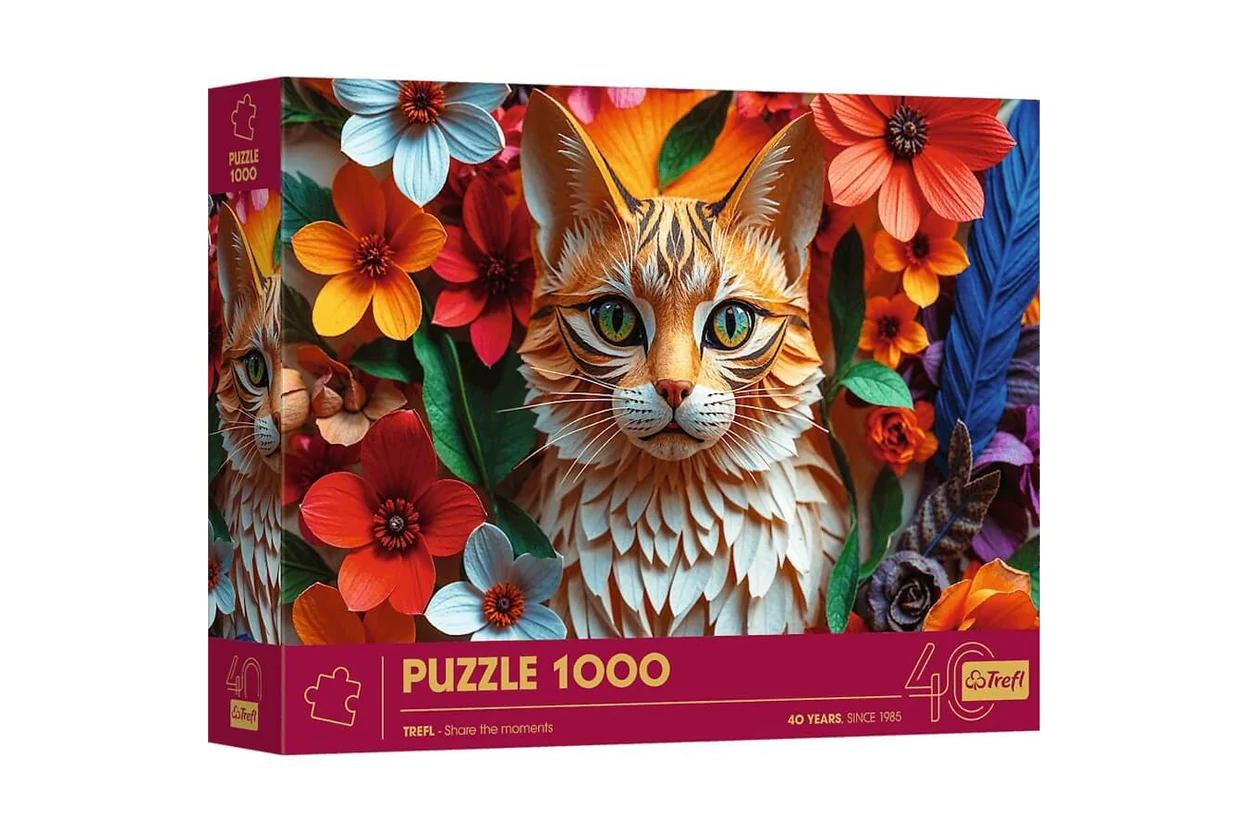 TREFL Puzzle 1000 pçs 40º Anniversary Trefl - Gato