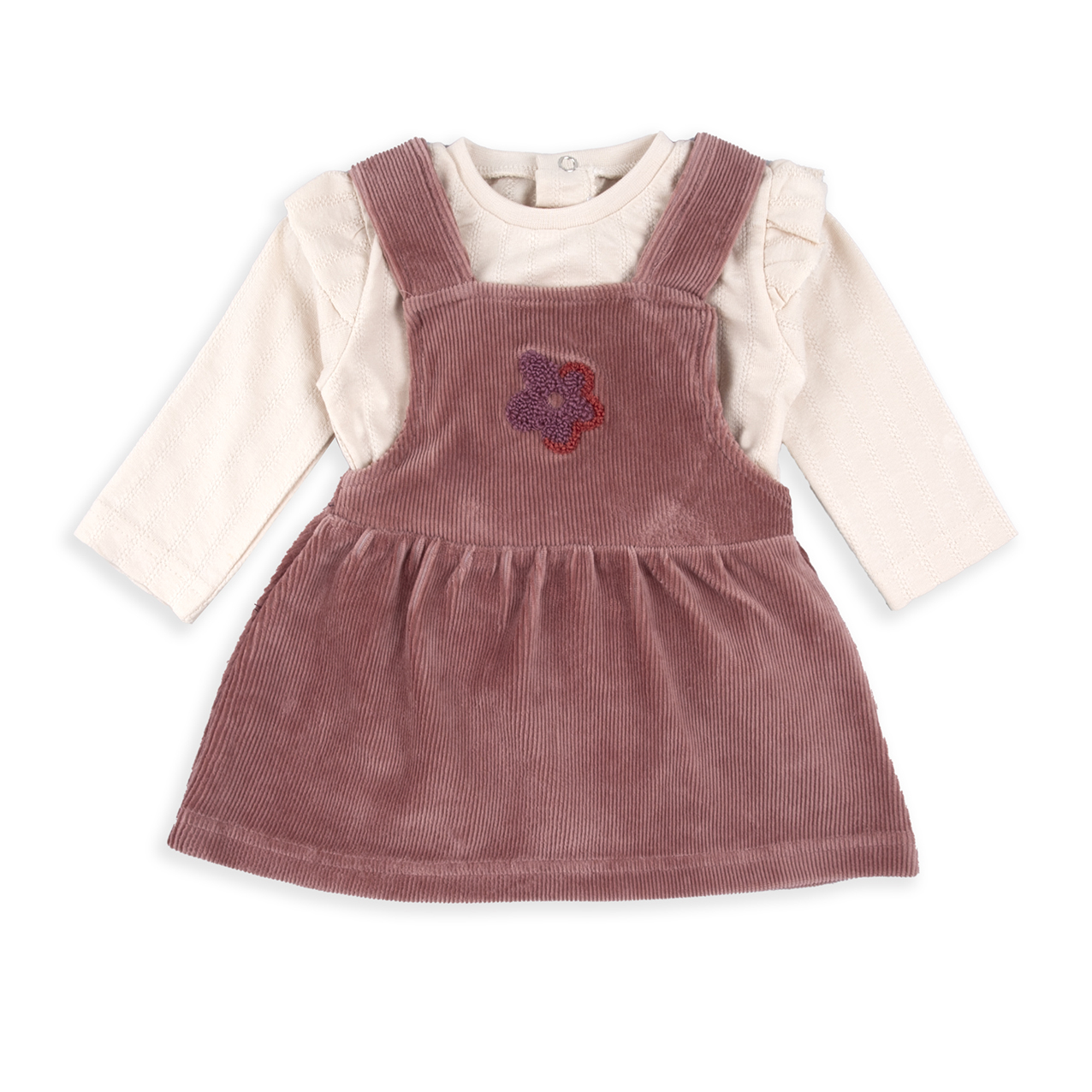 BABYBOL Conj. Saia Flor c/ Camisola