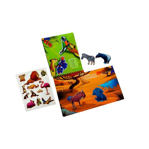 Livro 3 em 1  Playbook Tropics Qwi Toy