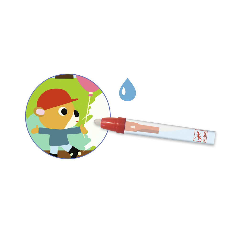 No Parque - Jogo de colorir com água