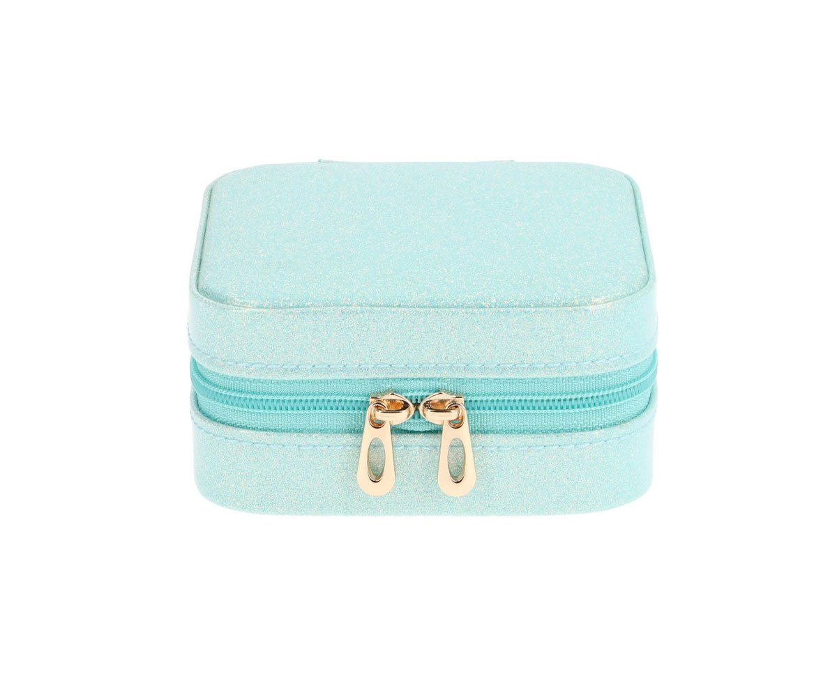 TUTETE Porta Jóias Infantil Glitter Turquoise