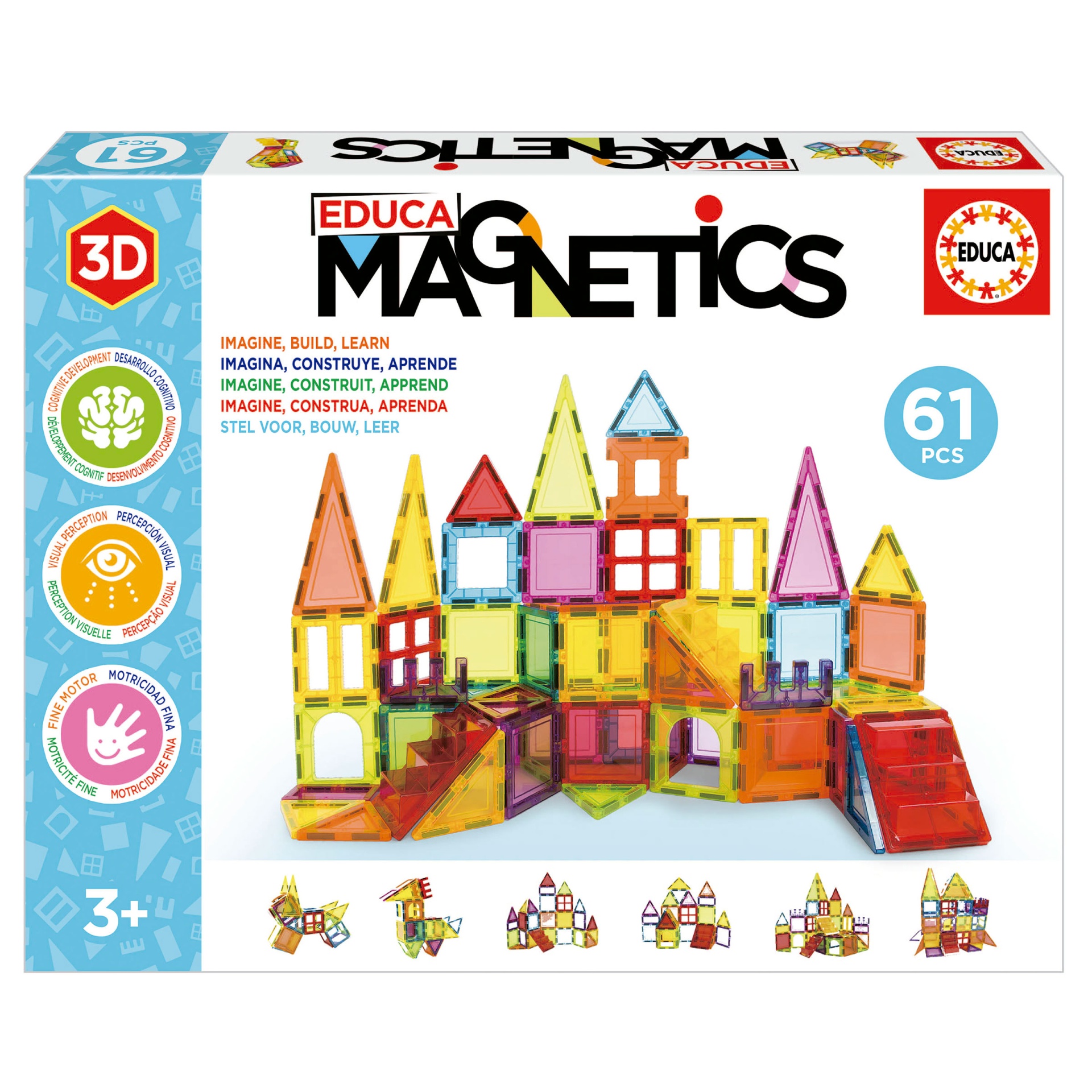 EDUCA Magnetics 61 pçs