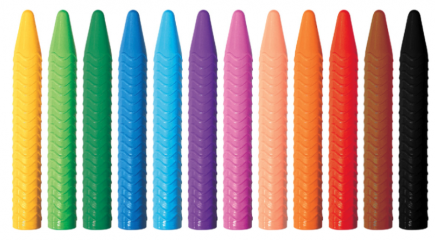 Rolo colorir Unicórnios com lápis de cera Halu Yoka