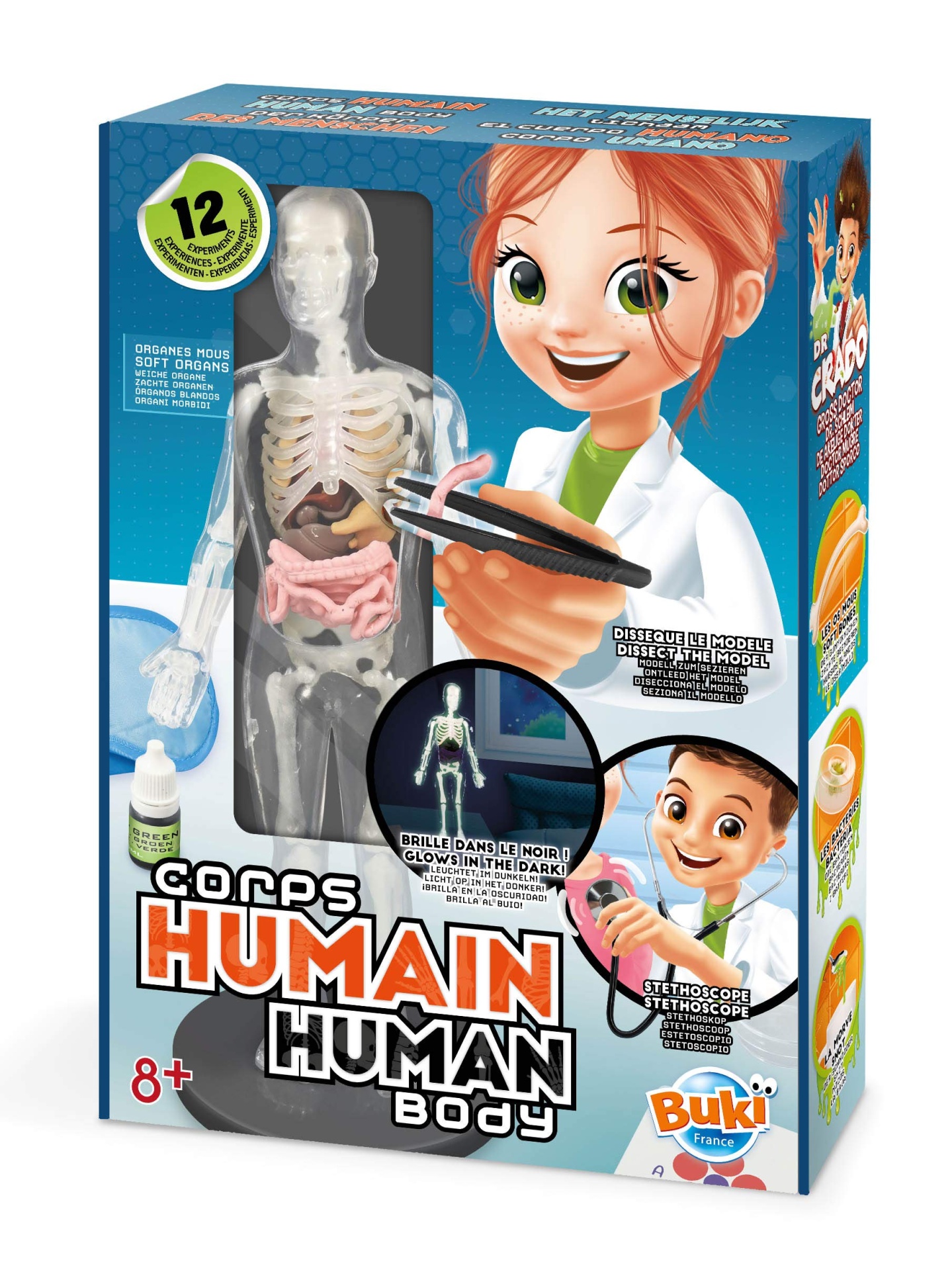 BUKI Corpo Humano Briha no Escuro