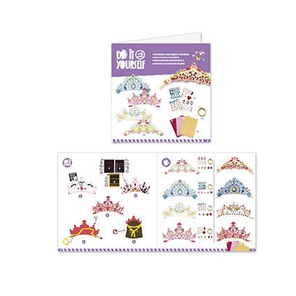 Djeco Como uma Princesa - 4 Tiaras p/ decorar