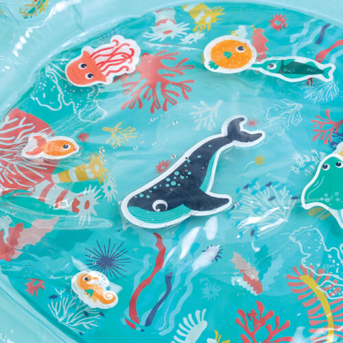 LUDI Tapete Água Insuflável Oceano