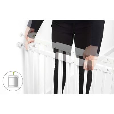 Badabulle Barreira de Madeira Deco Pop Branca