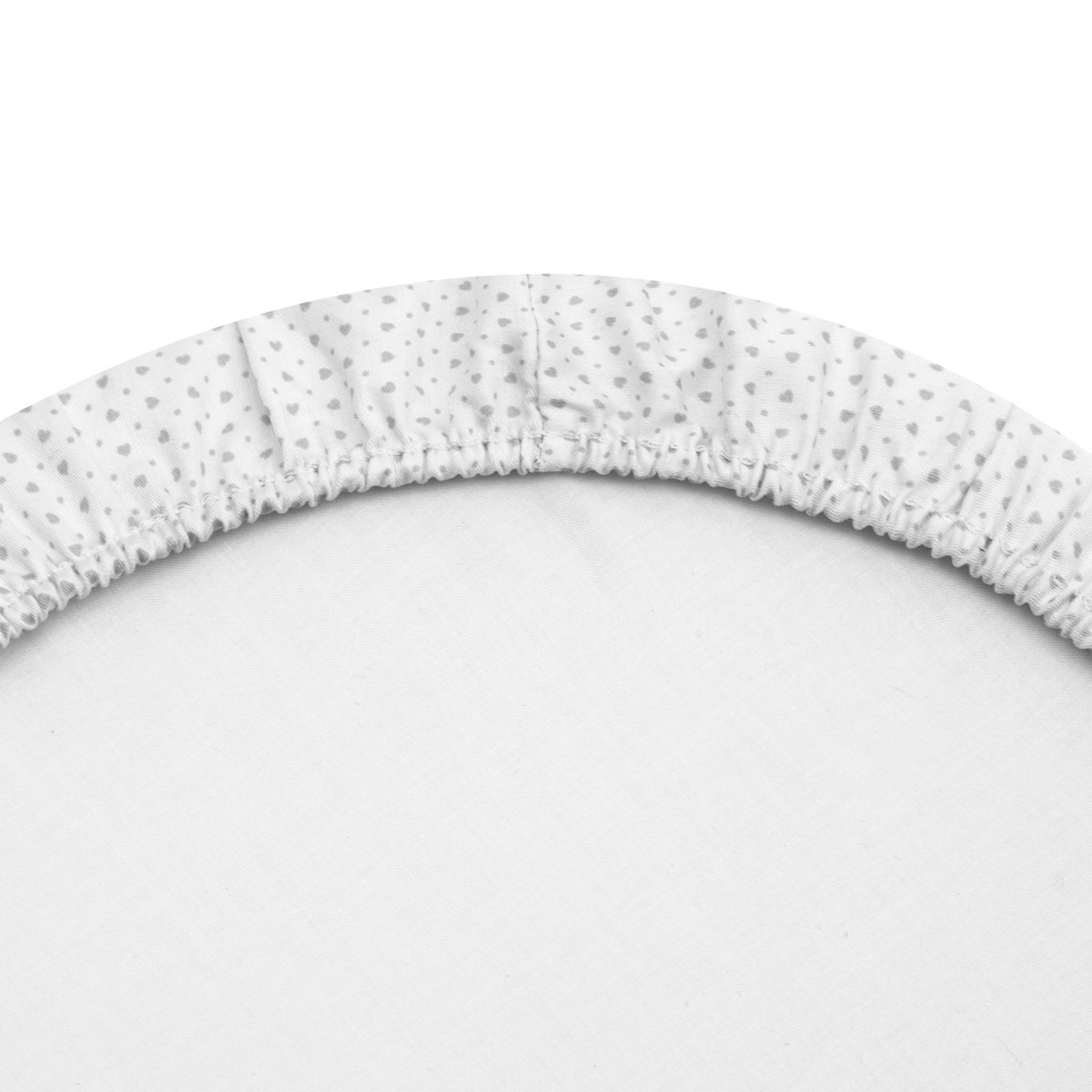 Conjunto 2 Lençóis Ajustáveis Essentia Cinza 35x80cm