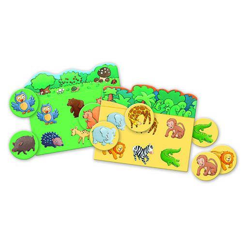 DJECO Animais Loto: Jogo de Loto e Memorização 30 Pçs