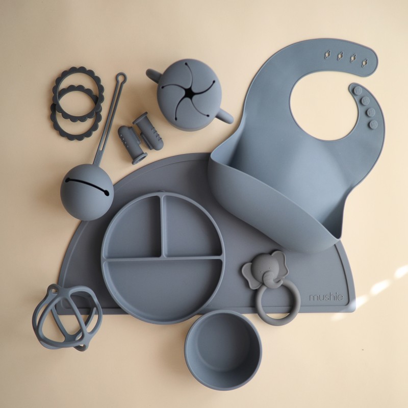 MUSHIE Babete Silicone Solid Tradewinds