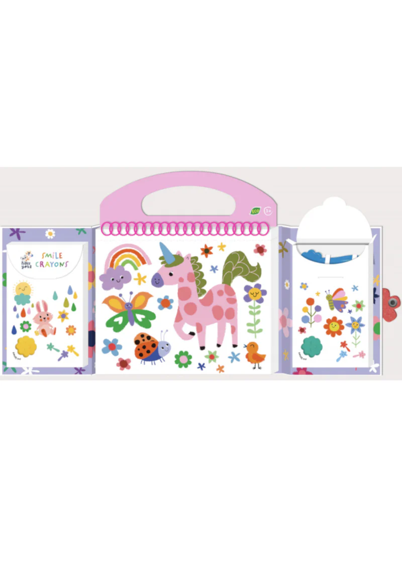 O Meu Primeiro Kit de Colorir Unicórnios Haku Yoka