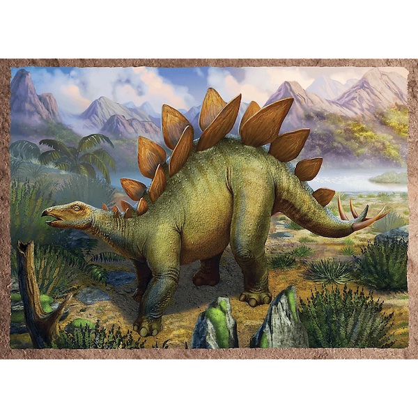 Puzzles 4 em 1 - Interesting Dinosaurs
