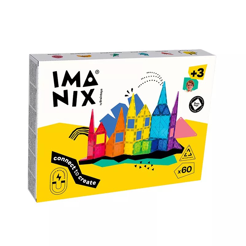 Braintoys Imanix  Classic 60 peças