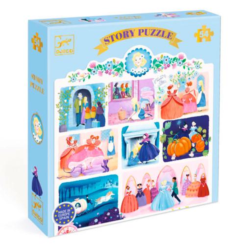DJECO Puzzle 54 Pçs Cinderela