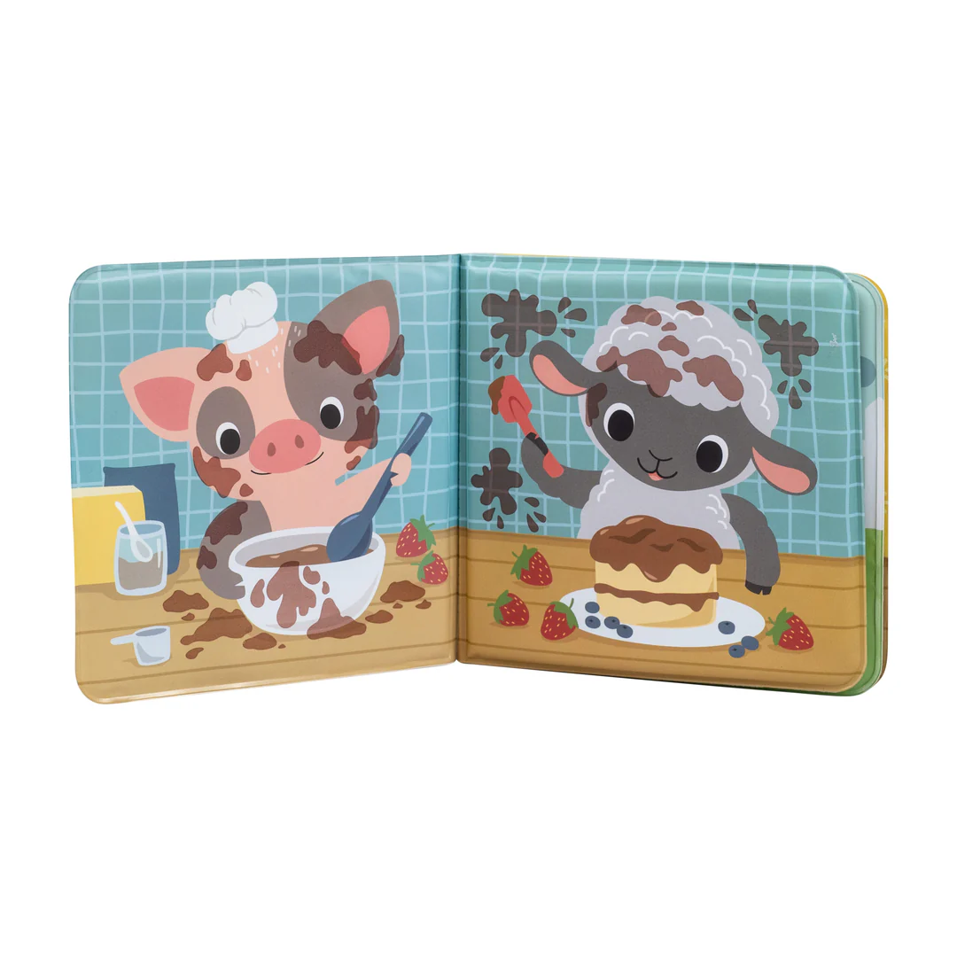 TIGER TRIBE  Livro de Banho Messy Farm