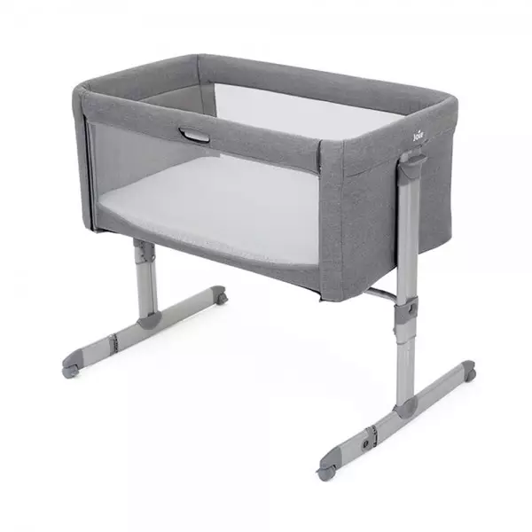 Joie berço co-sleeping Roomie Gray Flannel