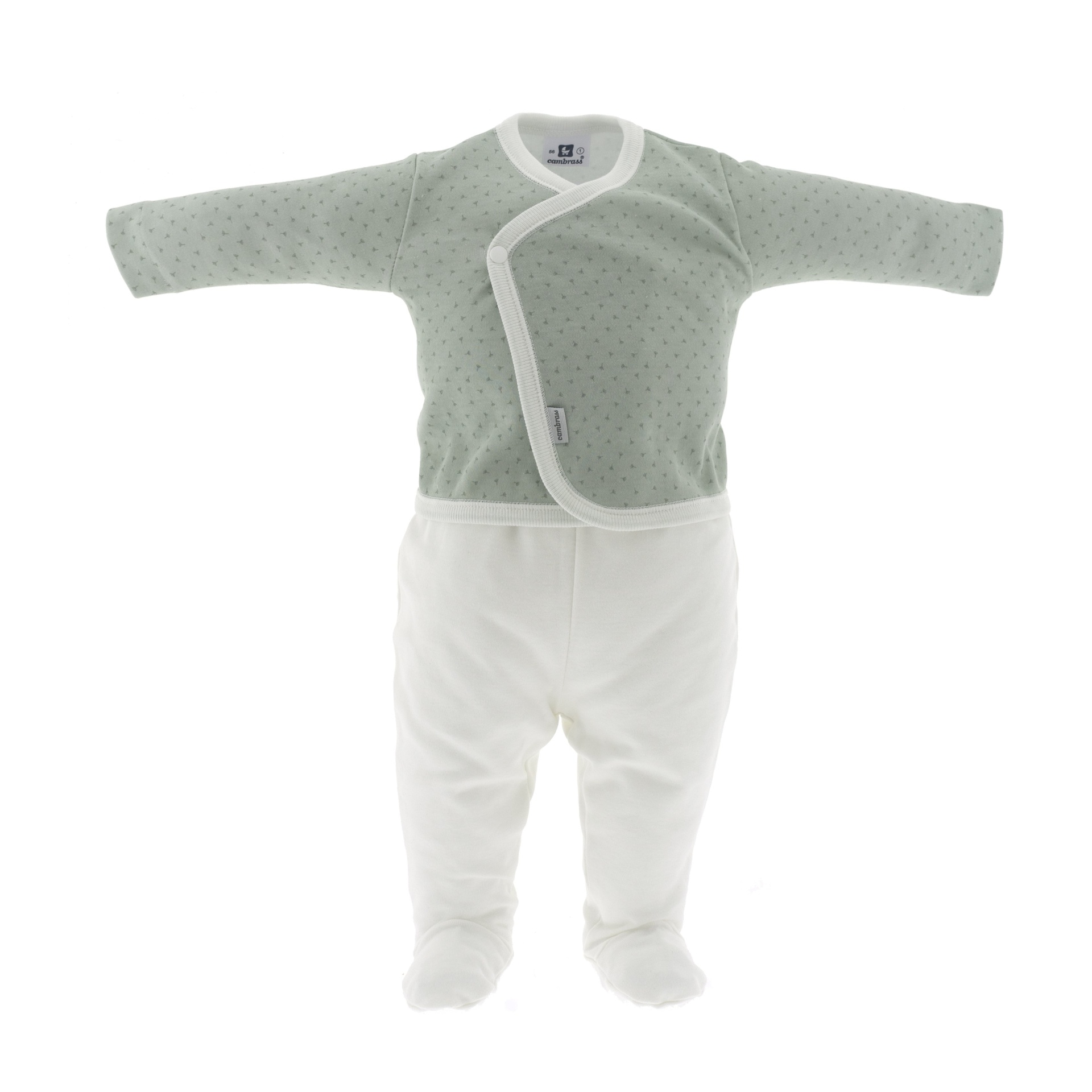 Conjunto 2 Peças Primeira Roupa Verde Cambrass