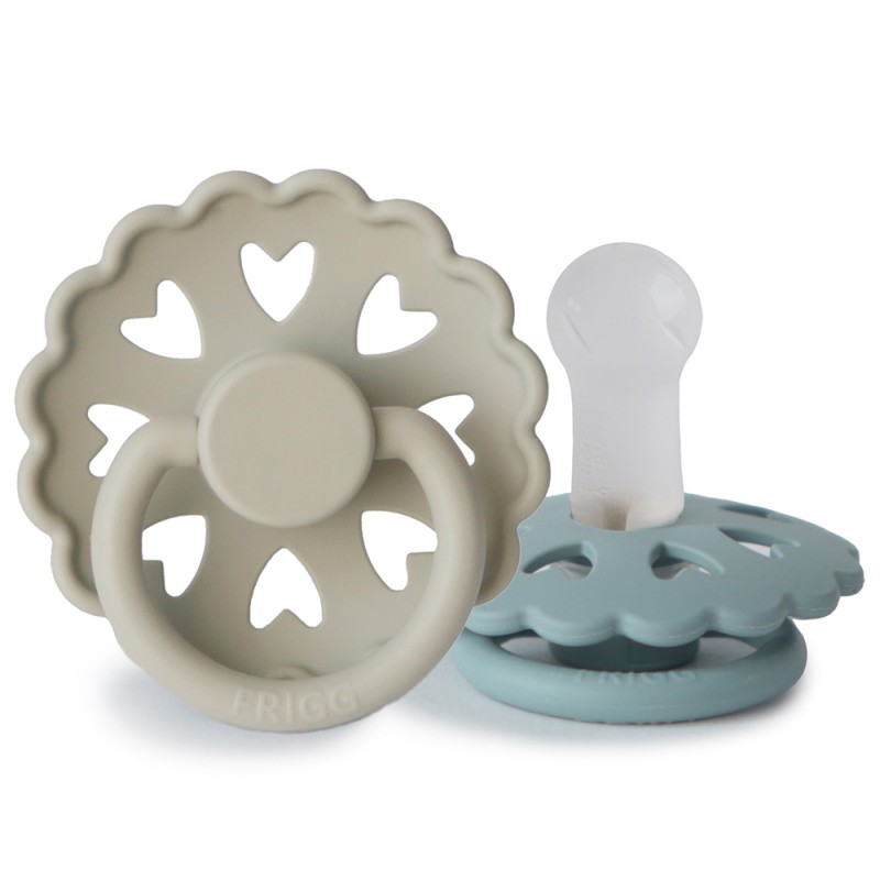 Pack 2 Chupetas Block Silicone Fairytale Lukoie/Clumsy 6+