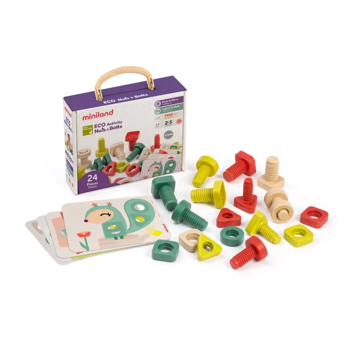 MINILAND Eco Activity Nuts & Bolts