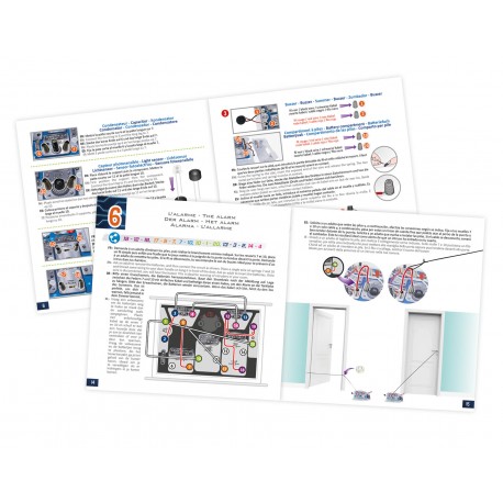 Mini lab Eletrónica 6 atividades Buki