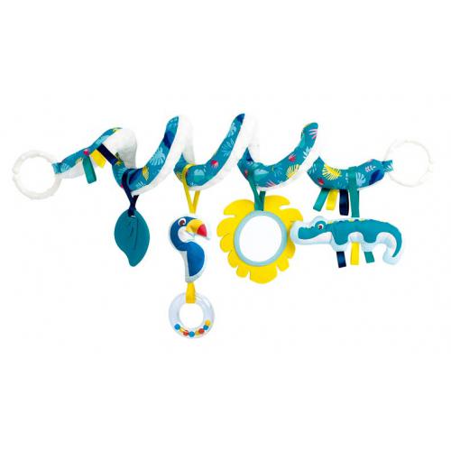 Espiral de Atividades Sensoriais - Crocodilo