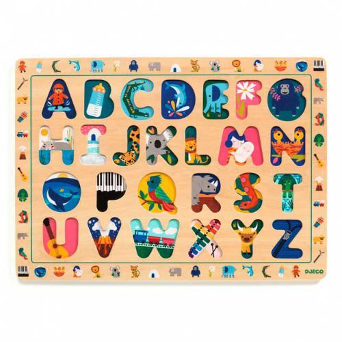 DJECO Puzzle Madeira ABC