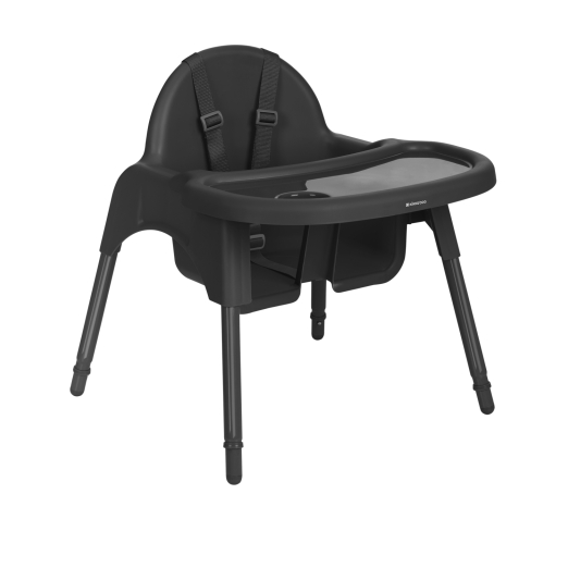 KIKKA BOO Cadeira Alta 2 em 1 Jammy Preto