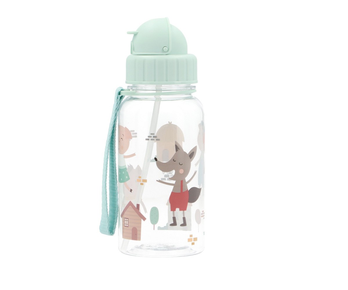 TUTETE Garrafa Tritan The 3 Little Pigs 500 ml