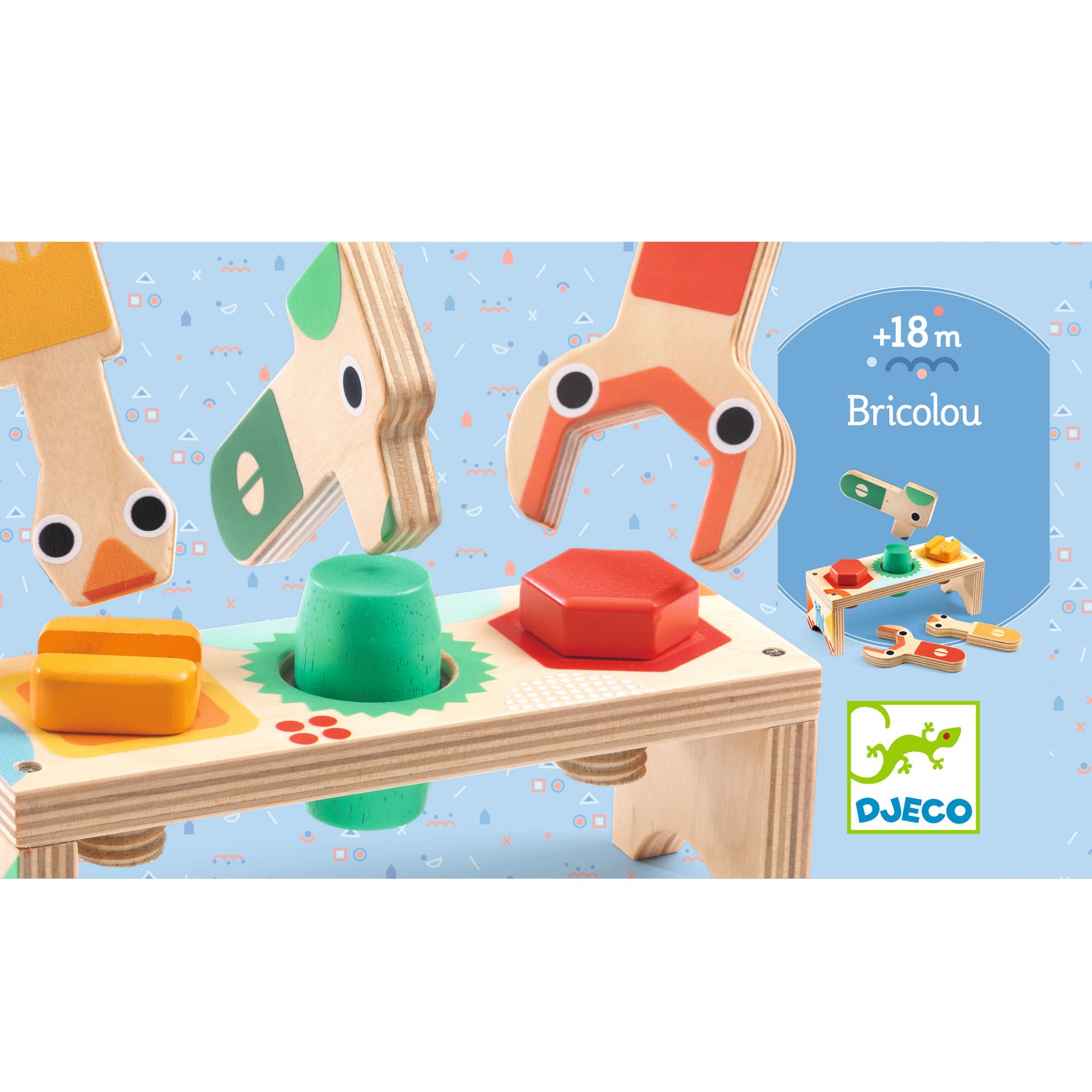 Bricolou - Jogo de Ferramentas de Bricolage