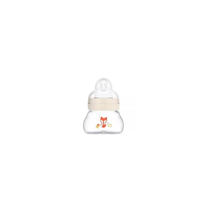 MAM biberão Feel Good vidro 90 ml Neutro - 0+ meses
