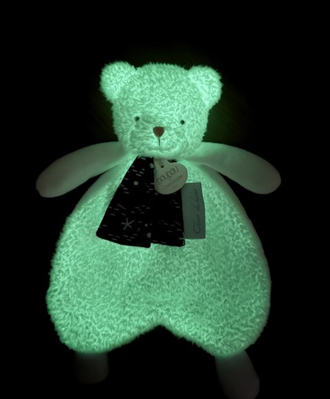 Doudou et Compagnie Doudou Urso Clair de Lune Brilha no Escuro