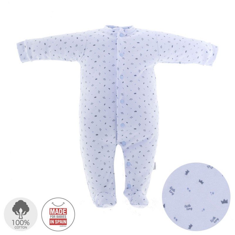 Pijama algodão azul Cambrass