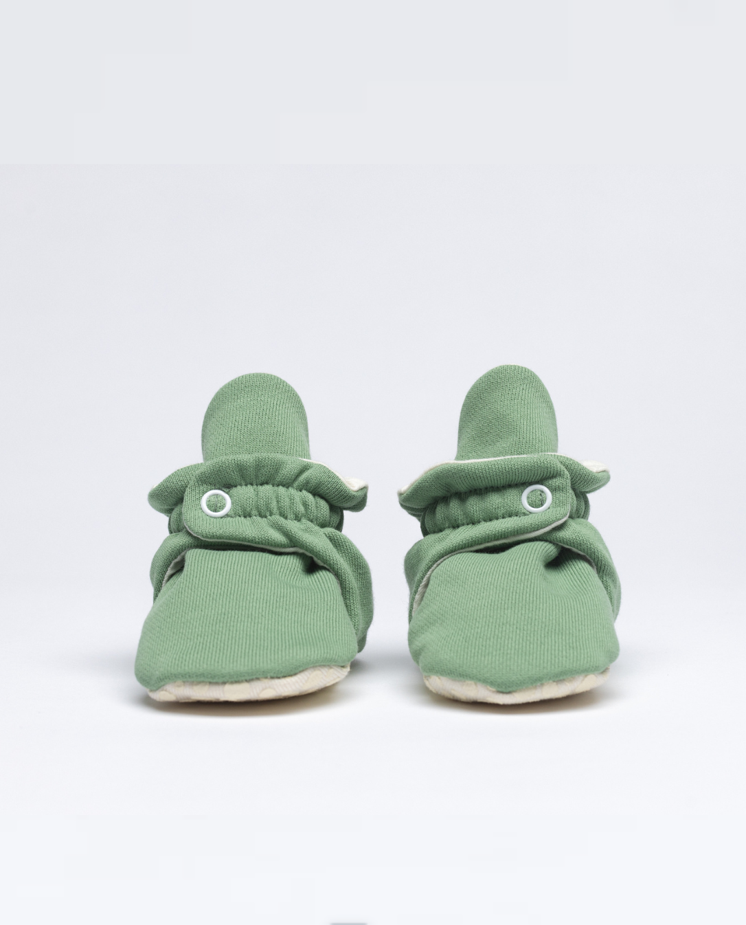 Zás Trás Baby Booties Avocado Pancake