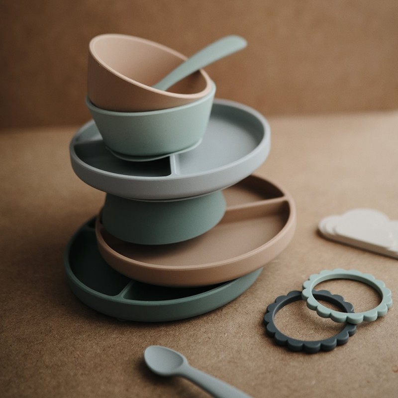 MUSHIE Prato C/ Ventosa e Divisões Stone