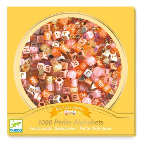 Djeco Alphabet Gold - Contas de Fantasia