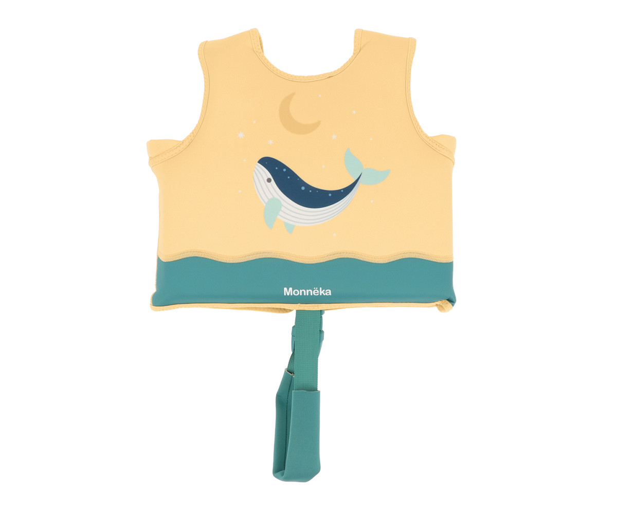 MONNEKA Colete Flutuador Whale Teal