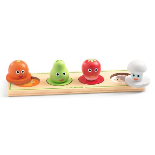 DJECO Vegi n Co - Puzzle c/ Vegetais e Frutas