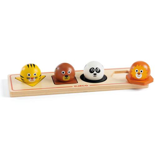 DJECO Ball n Co - Puzzle c/ Animais