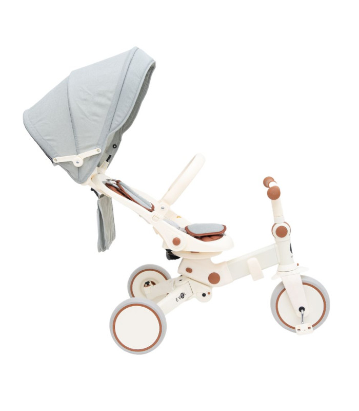 Olmitos Triciclo Multifunções Evol White