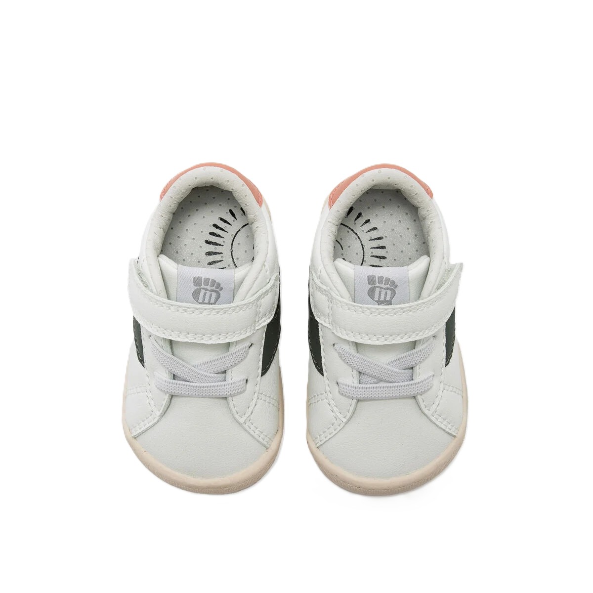 MTNG Sapatilhas Barefoot Branco c/ Verde