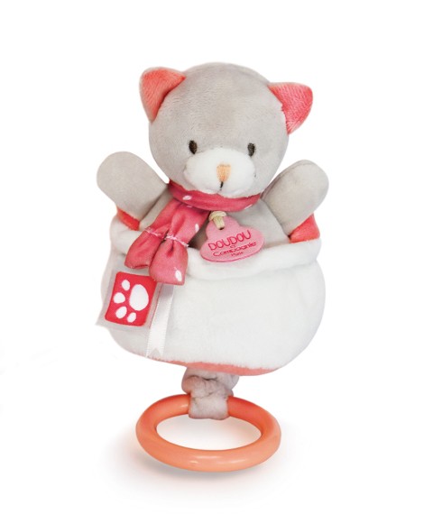 DOUDOU ET COMPAGNIE Caixa Música MEli-MELO Gato 20 cm