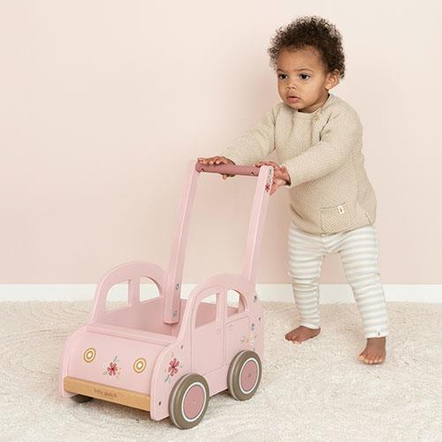 LITTLE DUTCH Andador Carro Rosa
