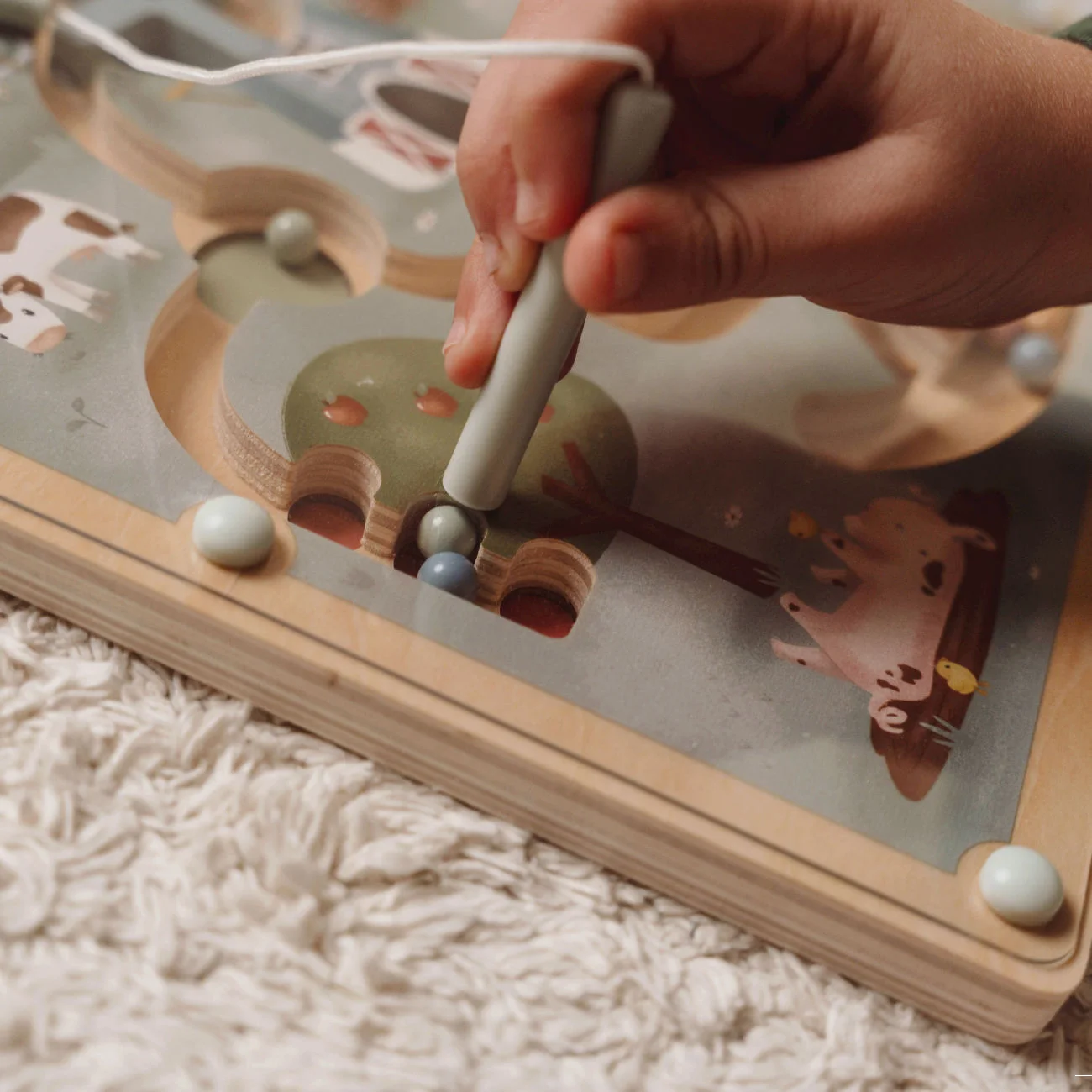 LITTLE DUTCH Labirinto Magnético Little Farm