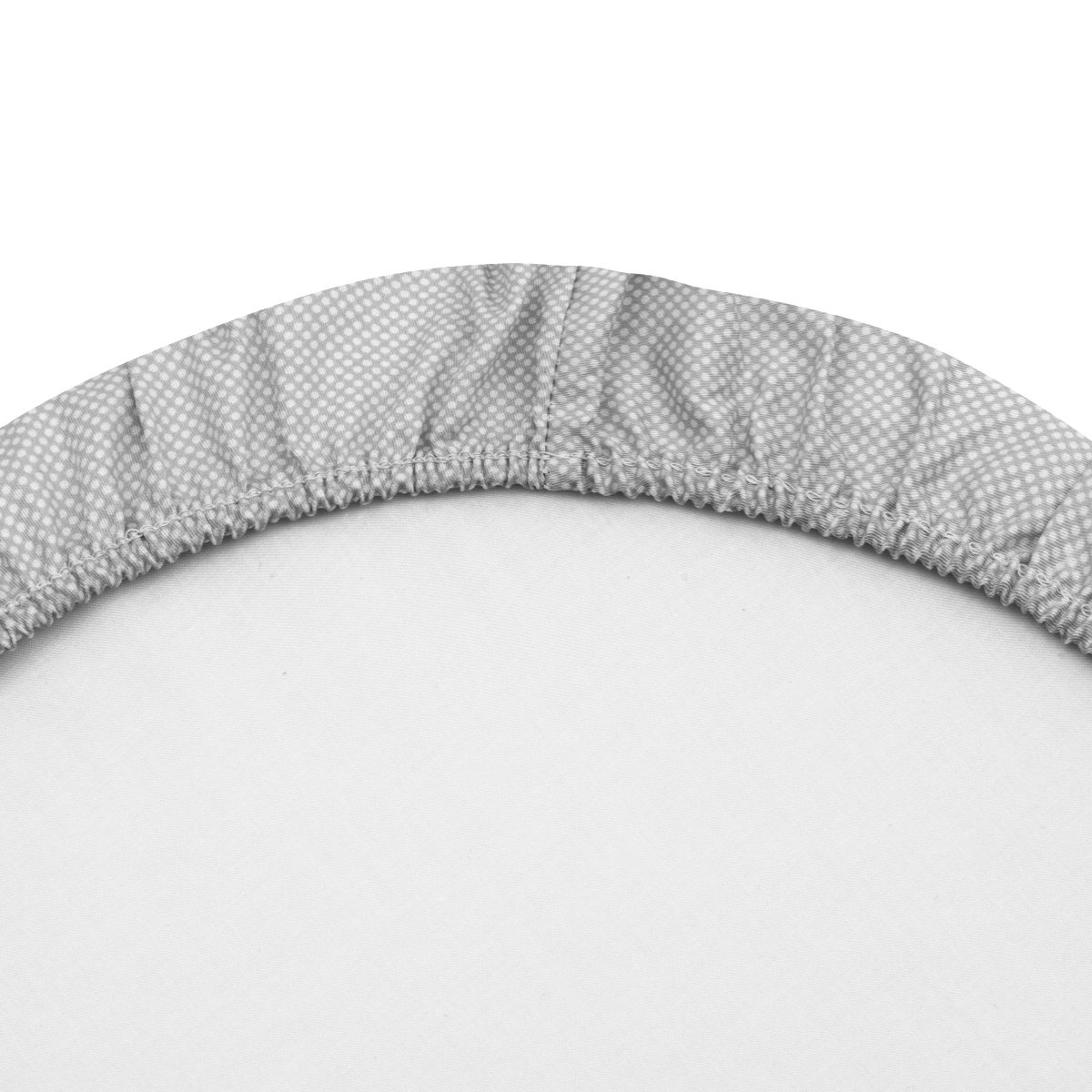 Conjunto 2 Lençóis Ajustáveis Essentia Cinza 35x80cm